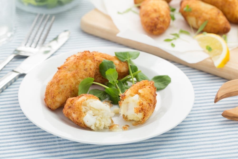 Norwegian cod fishcakes
