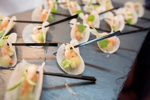 Norwegian Prawn, Kohlrabi, apple and lemon with Nepalese pepper