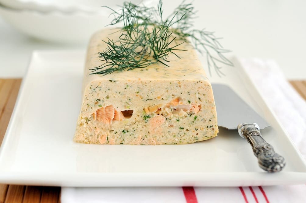Norwegian salmon terrine