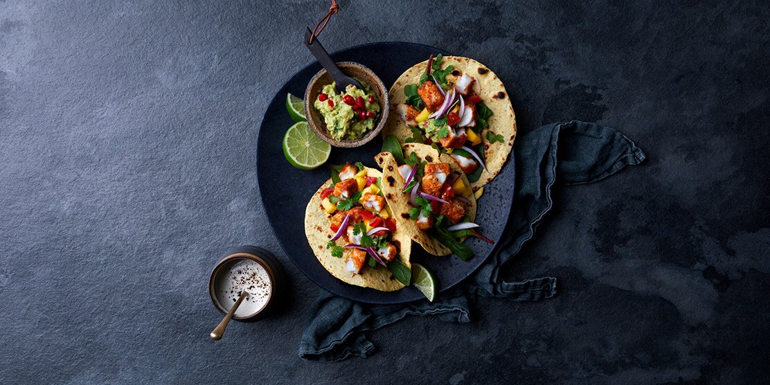 Norwegian cod tacos | Seafood from Norway