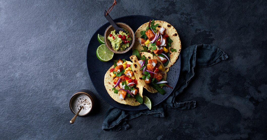 Cod Mexican Norwegian cod tacos | Seafood from Norway