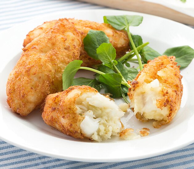 Norwegian cod fishcakes