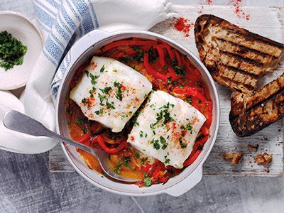 Spanish Baked Norwegian Cod 