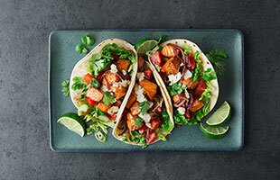 Norwegian fjord trout tacos