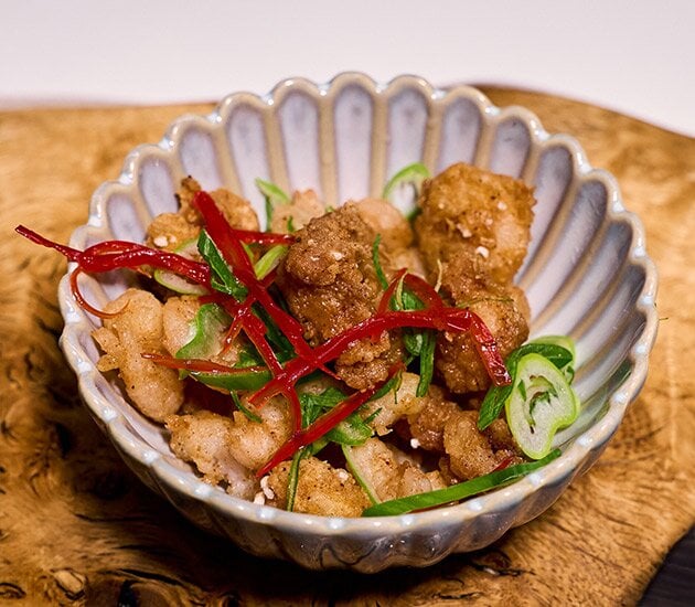 Norwegian Prawn Popcorn