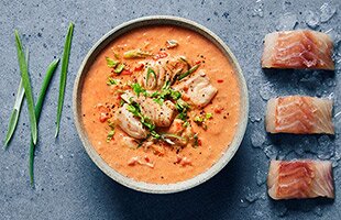 Eastern Inspired Fish Soup with Norwegian Saithe