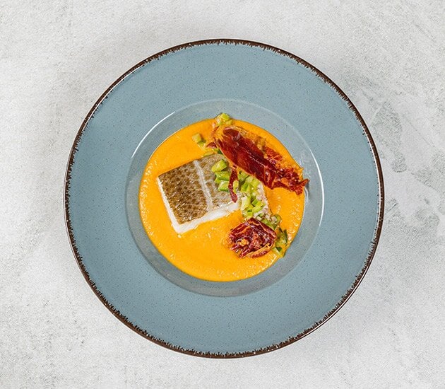 Norwegian skrei in a creamy pickled sauce by cato wara 