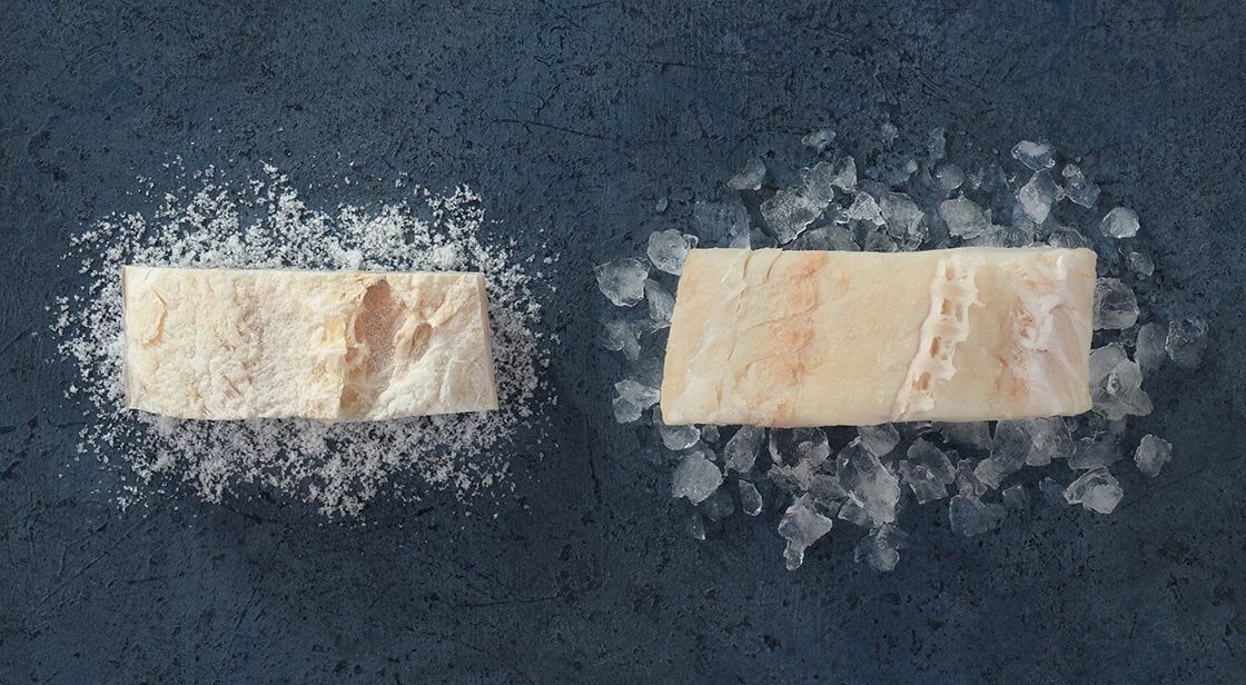 Norwegian clipfish filets