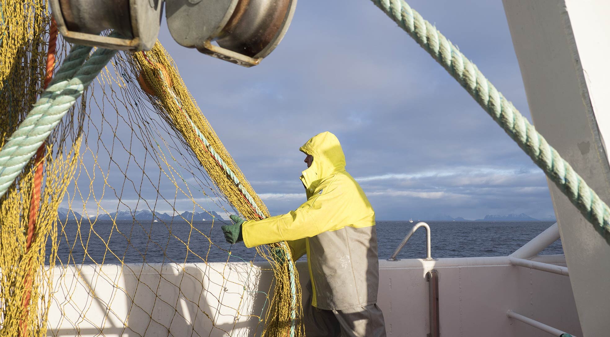Fisherman on the docks